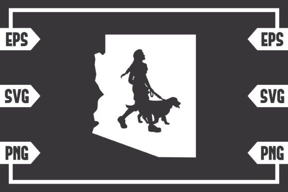 Arizona - Female with Dog