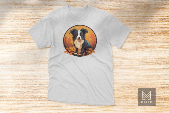 Cute Border Collie Dog Halloween
