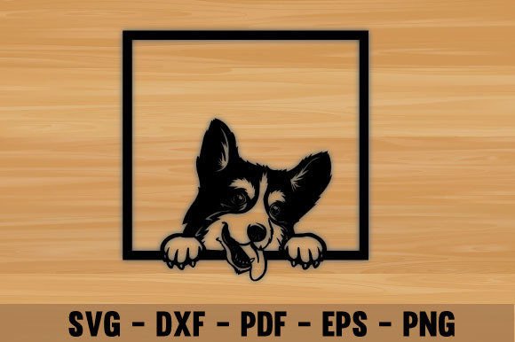 Dog Laser Metal Art Wall Decor Laser Cut