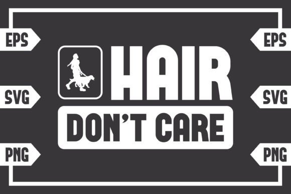Female with Dog Hair Don’t Care