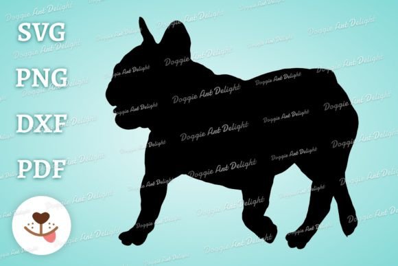 Frenchie Dog Embroidery Design