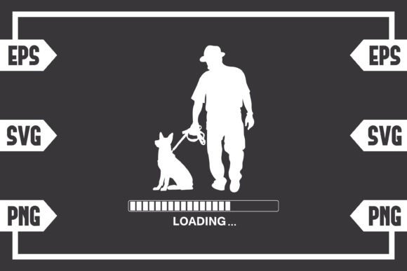 Guy with Dog Loading