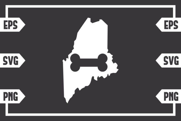 Maine - Dog Bone