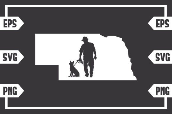 Nebraska - Guy with Dog
