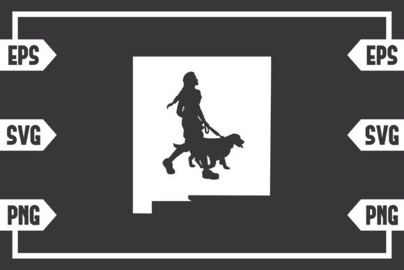 New Mexico - Female with Dog