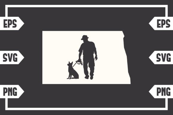 North Dakota - Guy with Dog