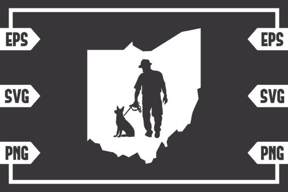 Ohio - Guy with Dog