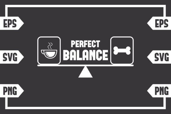 Perfect Balance - Coffee - Dog Bone