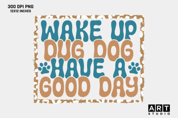 Retro Dog Sublimation