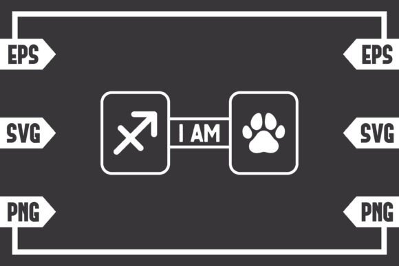 Sagittarius Sign and Dog Paw