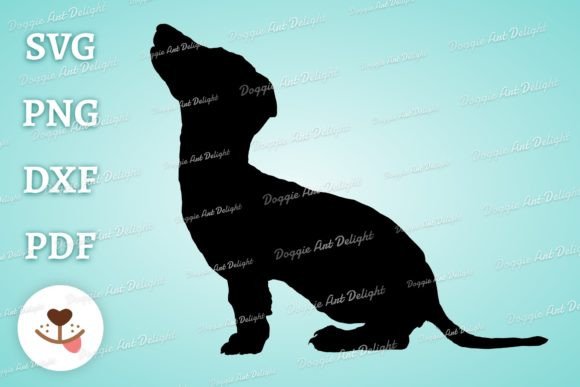 Sitting Dachshund Puppy Svg