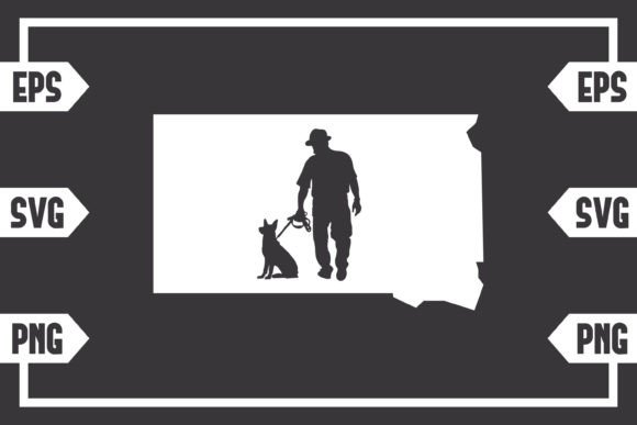 South Dakota - Guy with Dog