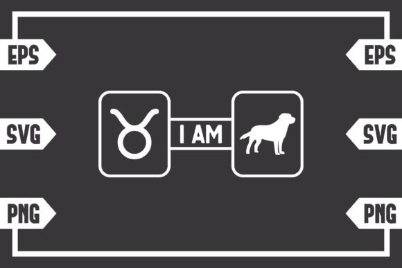 Taurus Sign and Dog