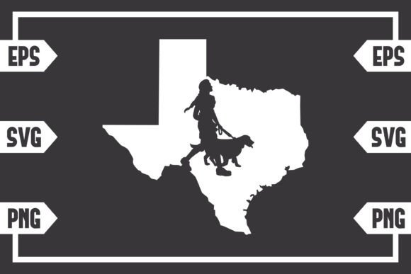 Texas Female with Dog