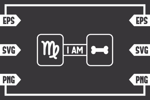 Virgo Sign and Dog Bone