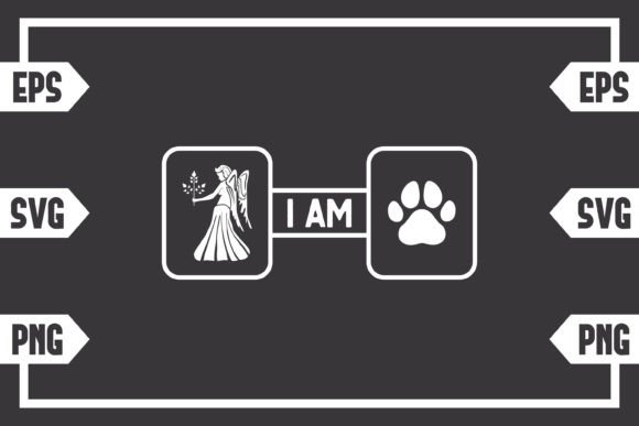 Virgo Symbol and Dog Paw