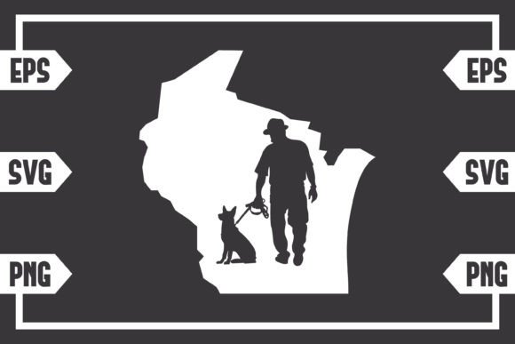 Wisconsin - Guy with Dog